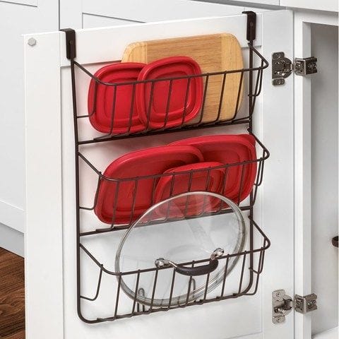 Design Axis Metal Over the Cabinet Storage Organizer