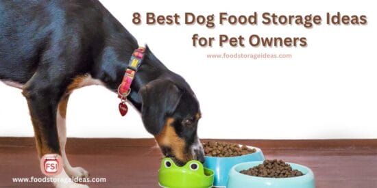 Dog Food Storage Ideas