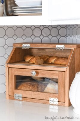 handmade bread box